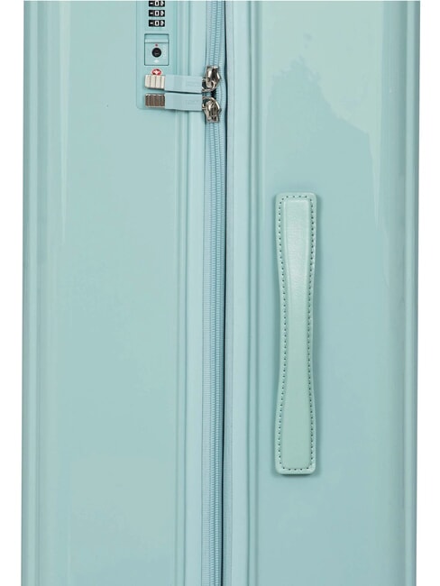 POSITANO Large, expandable trolley light blue - Rigid Trolley Cases