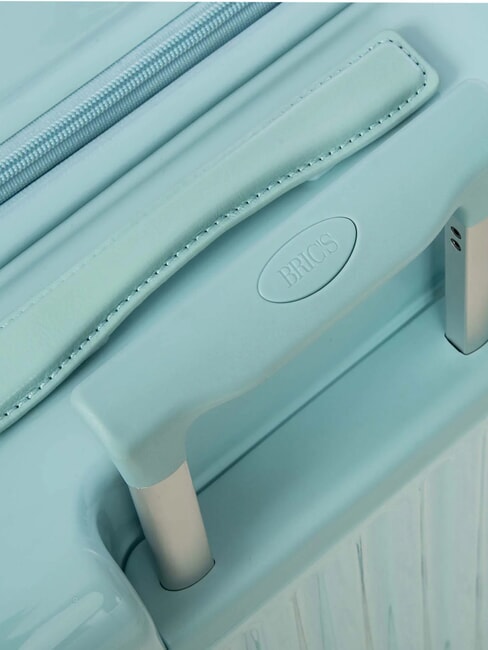 POSITANO Medium-sized, expandable trolley light blue - Rigid Trolley Cases