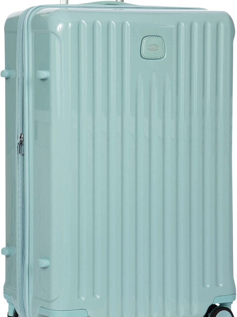 POSITANO Medium-sized, expandable trolley light blue - Rigid Trolley Cases
