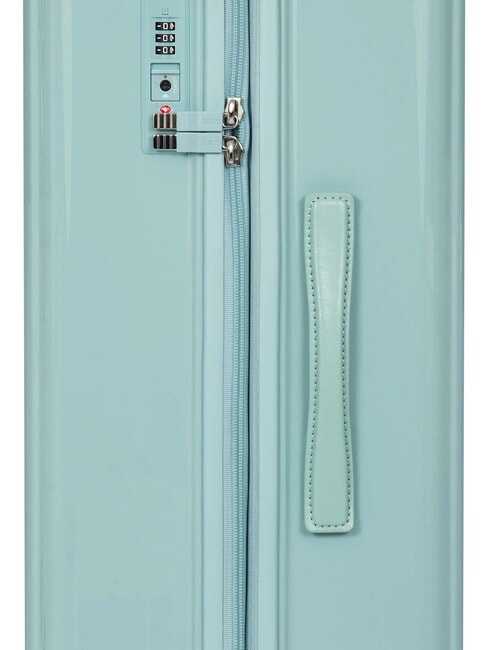 POSITANO Medium-sized, expandable trolley light blue - Rigid Trolley Cases