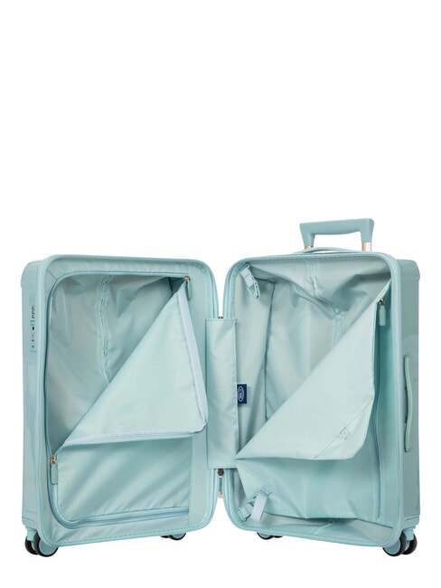 POSITANO Medium-sized, expandable trolley light blue - Rigid Trolley Cases