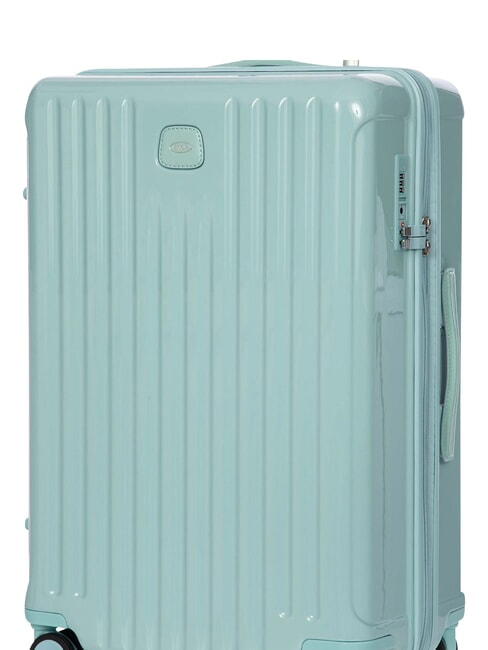 POSITANO Medium-sized, expandable trolley light blue - Rigid Trolley Cases