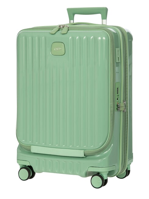POSITANO Medium-sized, expandable trolley sage - Rigid Trolley Cases