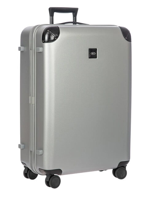 AMALFI Trolley large size silver/black - Rigid Trolley Cases