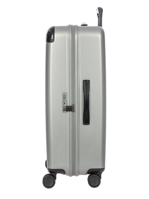 AMALFI Trolley large size silver/black - Rigid Trolley Cases