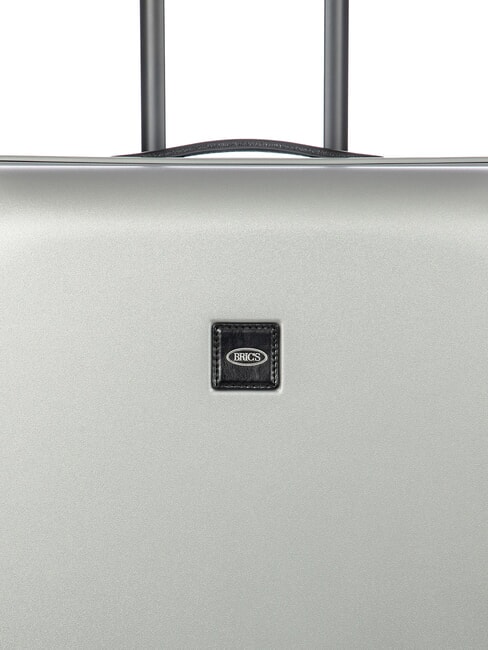 AMALFI Trolley large size silver/black - Rigid Trolley Cases