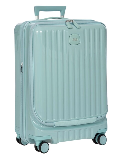 POSITANO Medium-sized, expandable trolley light blue - Rigid Trolley Cases