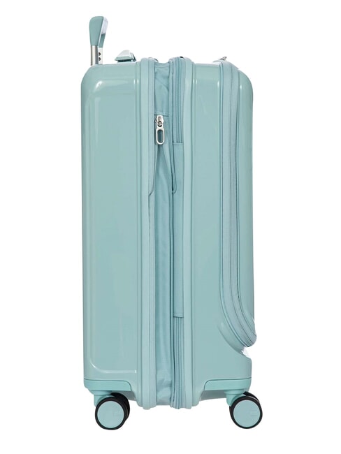 POSITANO Medium-sized, expandable trolley light blue - Rigid Trolley Cases