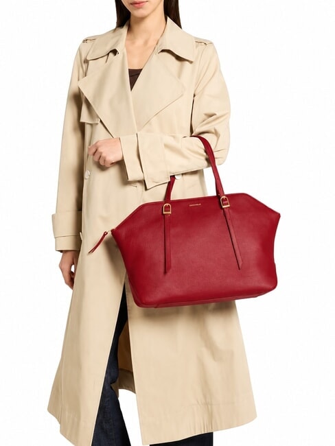 CHERRY Shoulder bag, leather sangria - Women&rsquo;s Bags
