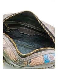 GATTINONI PLANETARIUM Shoulder bag with pocket wild watercolor/ dk taupe - Women&rsquo;s Bags - 5