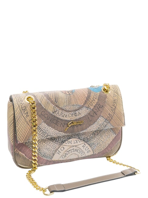 PLANETARIUM Shoulder bag wild watercolor/ dk taupe - Women&rsquo;s Bags