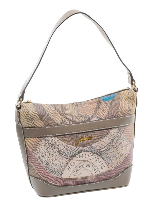 PLANETARIUM Shoulder bag wild watercolor/ dk taupe - Women&rsquo;s Bags