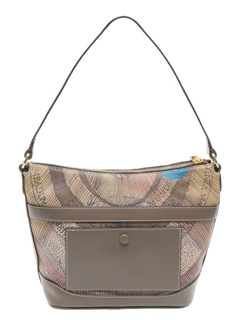 PLANETARIUM Shoulder bag wild watercolor/ dk taupe - Women&rsquo;s Bags