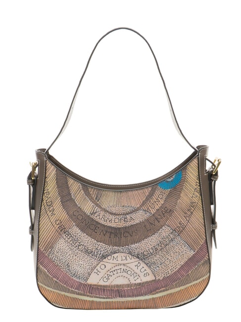 PLANETARIUM Shoulder bag wild watercolor/ dk taupe - Women&rsquo;s Bags