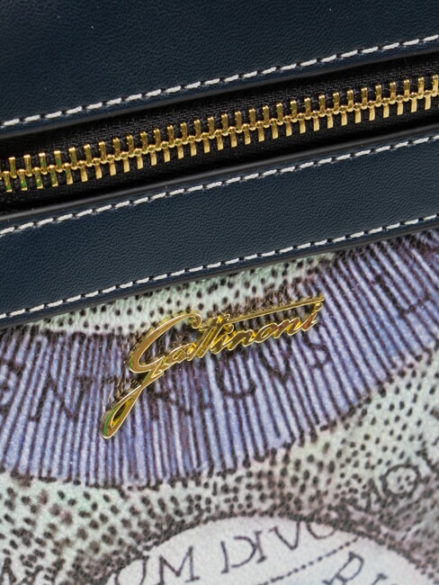 PLANETARIUM Shoulder bag with pocket aquamarine/dk navy - Women&rsquo;s Bags