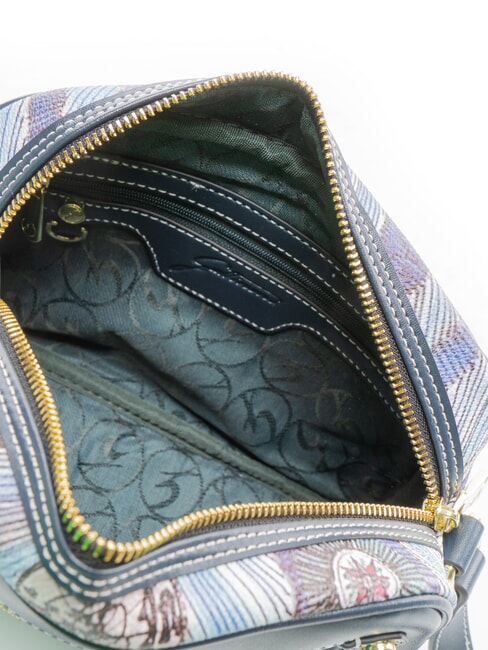 PLANETARIUM Shoulder bag with pocket aquamarine/dk navy - Women&rsquo;s Bags