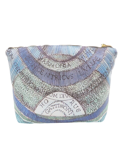 PLANETARIUM Big beauty aquamarine/dk navy - Beauty Case