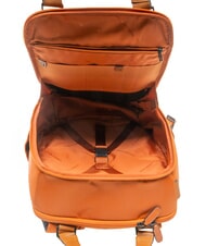 PIQUADRO MARCEL Travel backpack for PC and iPad orange/leather - Laptop backpacks - 4
