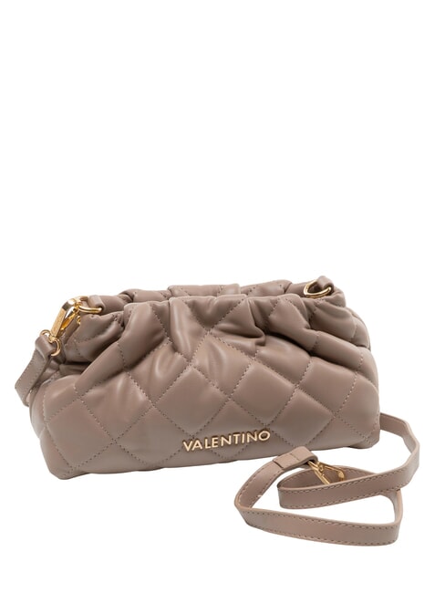 OCARINA Quilted clutch bag with shoulder strap taupe - Women&rsquo;s Bags