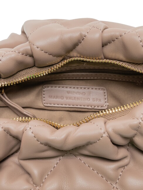 OCARINA Quilted clutch bag with shoulder strap taupe - Women&rsquo;s Bags