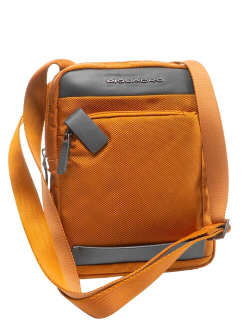 KLOUT Leather and fabric bag LEATHER - Over-the-shoulder Bags for Men