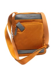 PIQUADRO KLOUT Leather and fabric bag LEATHER - Over-the-shoulder Bags for Men - 2