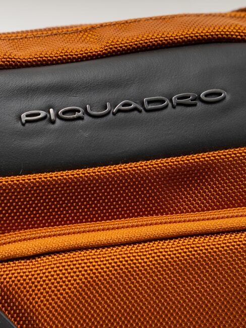 KLOUT Leather and fabric bag LEATHER - Over-the-shoulder Bags for Men