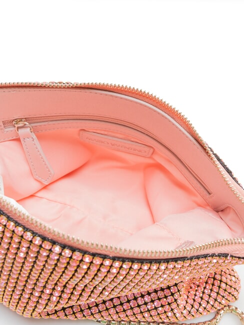 NABILAH Clutch bag with rhinestones and shoulder strap rose - Women&rsquo;s Bags