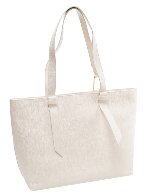 MALORY  Shoulder shopper, in leather white - Women&rsquo;s Bags