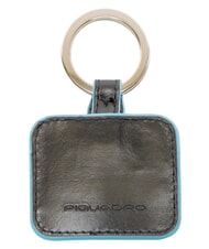PIQUADRO BLUE SQUARE Leather keychain - Key holders