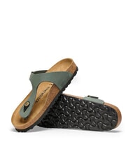 BIRKENSTOCK GIZEH Leather sandals thyme - Women&rsquo;s shoes - 4
