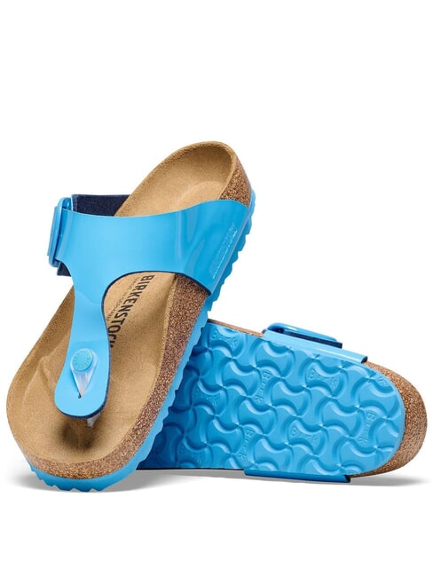 GIZEH BIG BUCKLE Sandals patent sky blue - Women&rsquo;s shoes