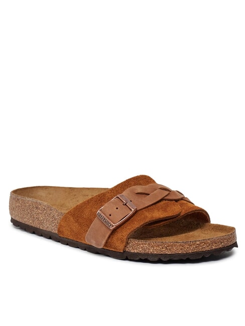 OITA BRAIDED Leather sandals mink - Women&rsquo;s shoes