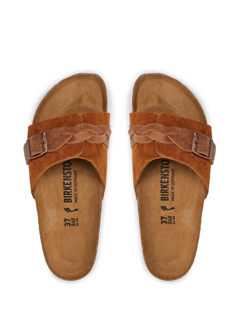 OITA BRAIDED Leather sandals mink - Women&rsquo;s shoes