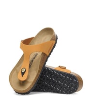 BIRKENSTOCK GIZEH Leather sandals burnt orange - Women&rsquo;s shoes - 4