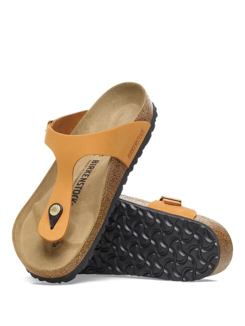 GIZEH Leather sandals burnt orange - Women&rsquo;s shoes