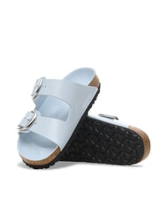 BIRKENSTOCK ARIZONA BIG BUCKLE Leather sandals with buckles shine blue - Women&rsquo;s shoes - 4
