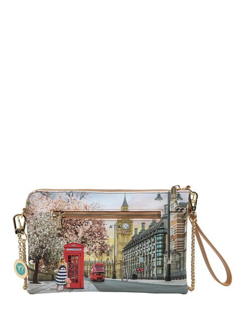 YESBAG Clutch shoulder bag with pocket English rose - Women&rsquo;s Bags