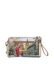 YNOT YESBAG Clutch shoulder bag with pocket English rose - Women&rsquo;s Bags - 3