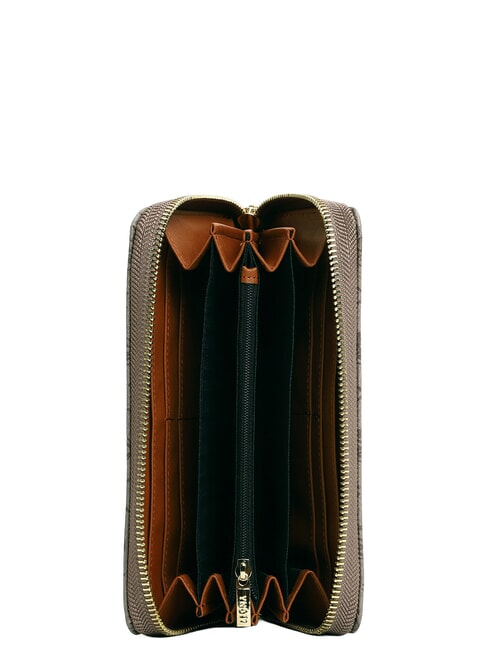 EMILY Zip Around Wallet almonds logo - Women&rsquo;s Wallets