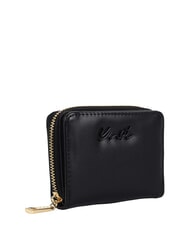 YNOT AMBER Small wallet with logo BLACK - Women&rsquo;s Wallets - 2