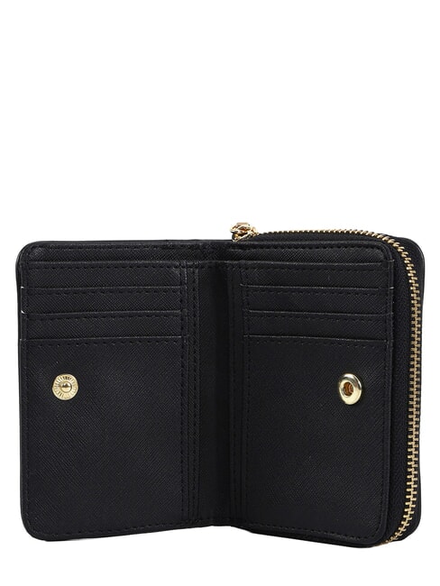 AMBER Small wallet with logo BLACK - Women&rsquo;s Wallets