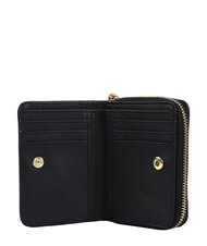YNOT AMBER Small wallet with logo BLACK - Women&rsquo;s Wallets - 3