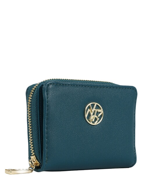 RIBBON Small Zip Around Wallet petrol - Women&rsquo;s Wallets