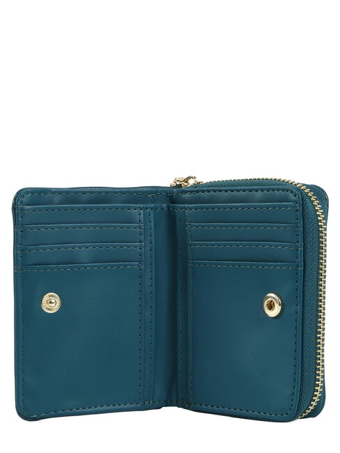 RIBBON Small Zip Around Wallet petrol - Women&rsquo;s Wallets