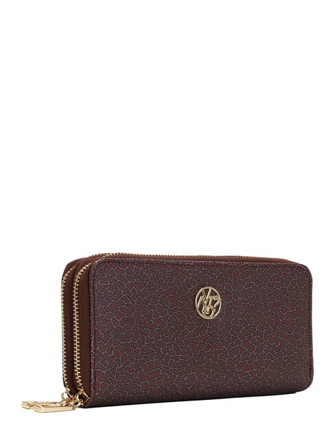 LUX Large zip-around wallet mahogany - Women&rsquo;s Wallets