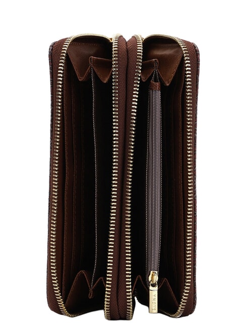 LUX Large zip-around wallet mahogany - Women&rsquo;s Wallets