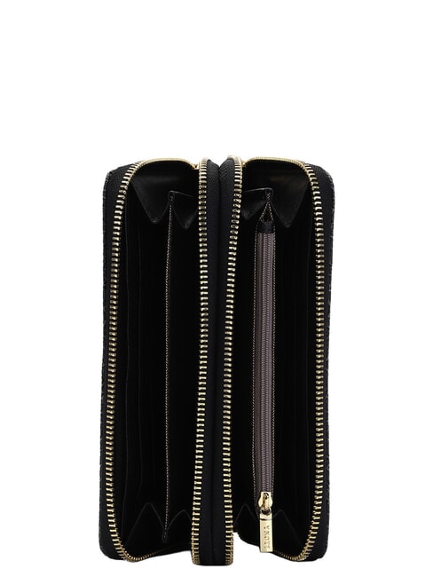 LUX Large zip-around wallet BLACK - Women&rsquo;s Wallets