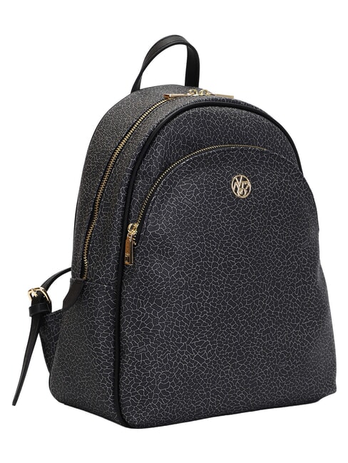 LUX Round backpack with pocket BLACK - Women&rsquo;s Bags
