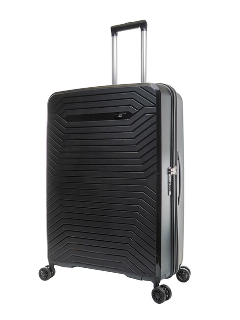 PEGASUS Large, ultra-resistant trolley black - Rigid Trolley Cases